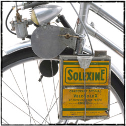 © Philk DMS à galet sur cycle Duralumin 1950