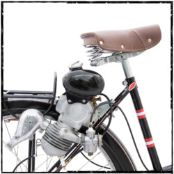 © Philk Gitane à moteur Pygmy à galet 1951