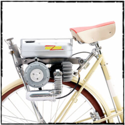 © Philk Minimotor sur cycle Motoconfort 1950