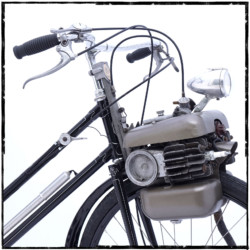 © Philk SETAM Baby Star sur cycle Automoto 1951