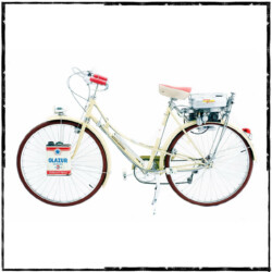 © Philk Minimotor sur cycle Motoconfort 1950