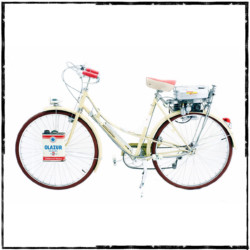 © Philk Minimotor sur cycle Motoconfort 1950