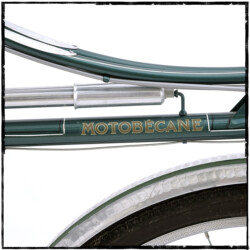 © PhilK Poulain à galet luxe sur cycle Motobécane - 1951