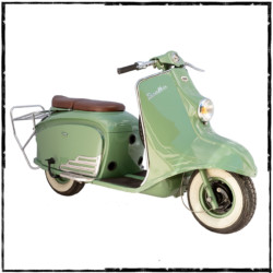 © Philk Scooter Mors Paris Nice 1954