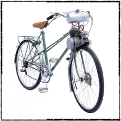 © Philk VéloRêve CICCA à galet sur cycle Dilecta 1952