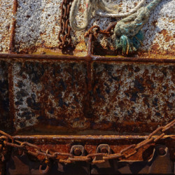 © Philk Détail rouillé d'un bateau de pêche