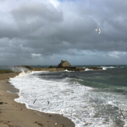 © Philk Coup de vent sur la pointe de Kerbihan, La Trinité-sur-Mer