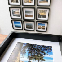 Paysages trinitains. Exposition photo à la marie de la Trinité-sur-Mer.